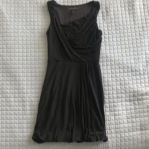 BCBG MAX AZRIA knee length black dress Size XS
